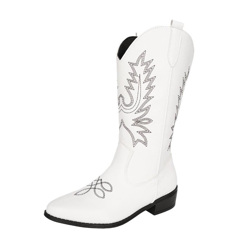 Thick-soled Shoes, Chunk-heeled Boots, New Autumn and Winter Soft-soled, Lightweight Long Boots