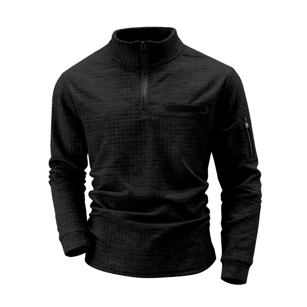 T-shirt alla moda da uomo a maniche lunghe con grafica e ricami - Felpa con cappuccio a maniche lunghe per la primavera e l'autunno