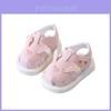 Cartoon Baby Girl Shoes With Soft Sole And Sound For Summer Toddler Footwear