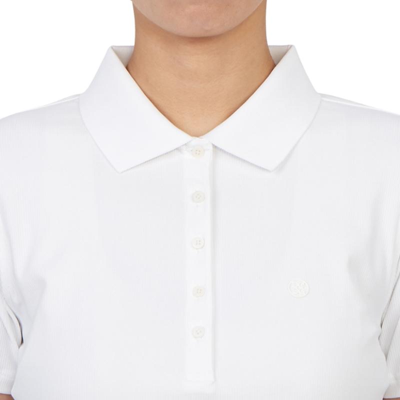 G For Golf Tech perFormance G4lS23k135 Sno Women S Collar ShorT Sleeve T ShirT