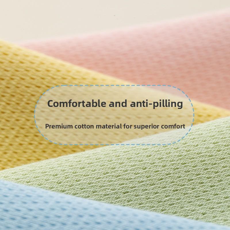 Sock Children's All-cotton Summer Style Boneless Thin Style Boat-shaped Women's Socks That Do Not Come Off, Pure Color Short-tube Cotton Socks
