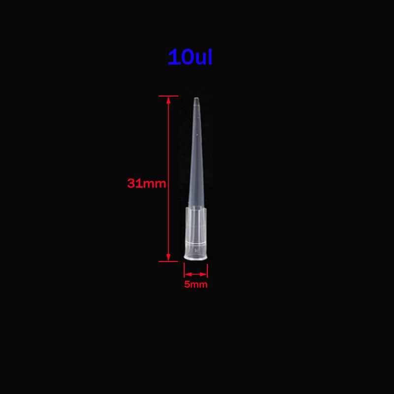 Laboratory Pipette Tips 10ul 200ul 1000ul 5ml 10ml Autoclavable Micropipettes Plastic Pipettes School Teaching Medical Supplies