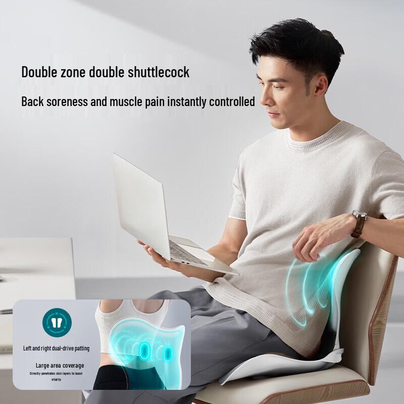 Philips Ergonomic Lumbar Massager Cushion CN plug (adapter included)