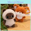 Fox Mini Cute Doll With Plush Pp Cotton Filling Very Suitable Decoration Room