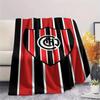 1Pc Chacarita Juniors Print Flannel Blanket High Quality Warm Comfortable Cover for All Seasons Perfect for Gifts Home Decor