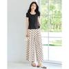 Stylish Summer Pleated T-shirt & Wide-leg Pants Set