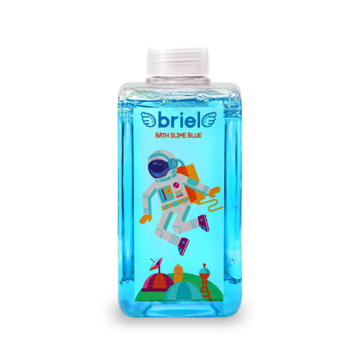 

Briel Blue Bath Slime, 480 мл (14,11 унций), Гель для душа для младенцев и детей, Желейный слайм, Пенящееся мыло, Игрушка для ванны