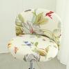Universal Arc-shaped Chair Cover Cushion Backrest Computer Office Negotiation Meeting Seat Cover Milk Tea Shop Chair Stool