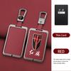 Zinc Alloy Car Logo Key Protect Case Cover For Hongqi HS7 H9 Red Flag HS5 Card Keyring Smart Control Keychain Buckle Accessories