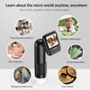 2 Megapixel Portable Handheld Digital Microscope 12-24X Magnification Indoor Outdoor Microscope