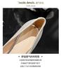 Xiuhe wedding dress two wear crystal wedding shoes bride shoes are not tired feet 2025 new temperament high heels women's stiletto