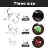 Acrylic Crystal Display Stand 10pcs/set Clear Storage Holder Bracket Rack for Gemstone Geodes Rock Mineral Agate Fossils