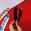Cute Christmas Cartoon Magnetic Ruler - Soft Stationery Gift for Elementary Students