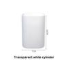 Matte Kawaii Large Capacity Desk Pen Holder Pencil Makeup Storage Box Desktop Organizer Stand Case School Office Stationery