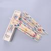 Nostalgische Bunte Holz-Pick-Up-Sticks Lernspiel für Grundschüler