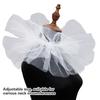Multipurpose Jabot Collar Multilayer Lace Collar for Masquerades Parties Cosplay Event Costume Neckpiece Collar All Age