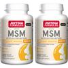 Jarrow MSM 1000mg Veggie Capsules 200 Tablets 2 Pcs