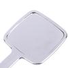 Flüssige Form Quadratischer Spiegel Mini Handheld Desktop Kosmetikspiegel Make-up Spiegel Reise Tragbarer Schönheitsspiegel