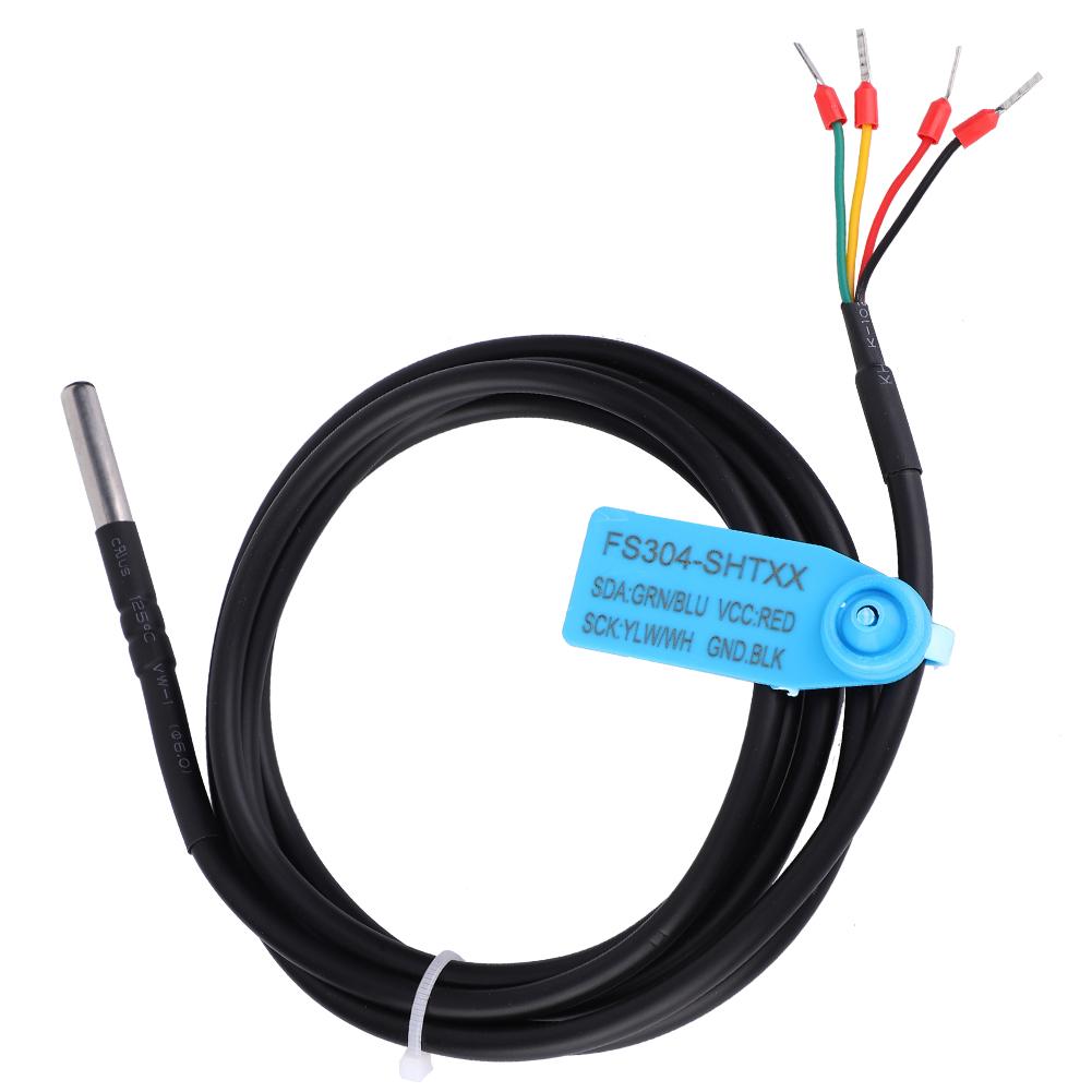 Soil Digital Temperature & Humidity Sensor Probe Cable Type Waterproof I2C Output (SHT20)