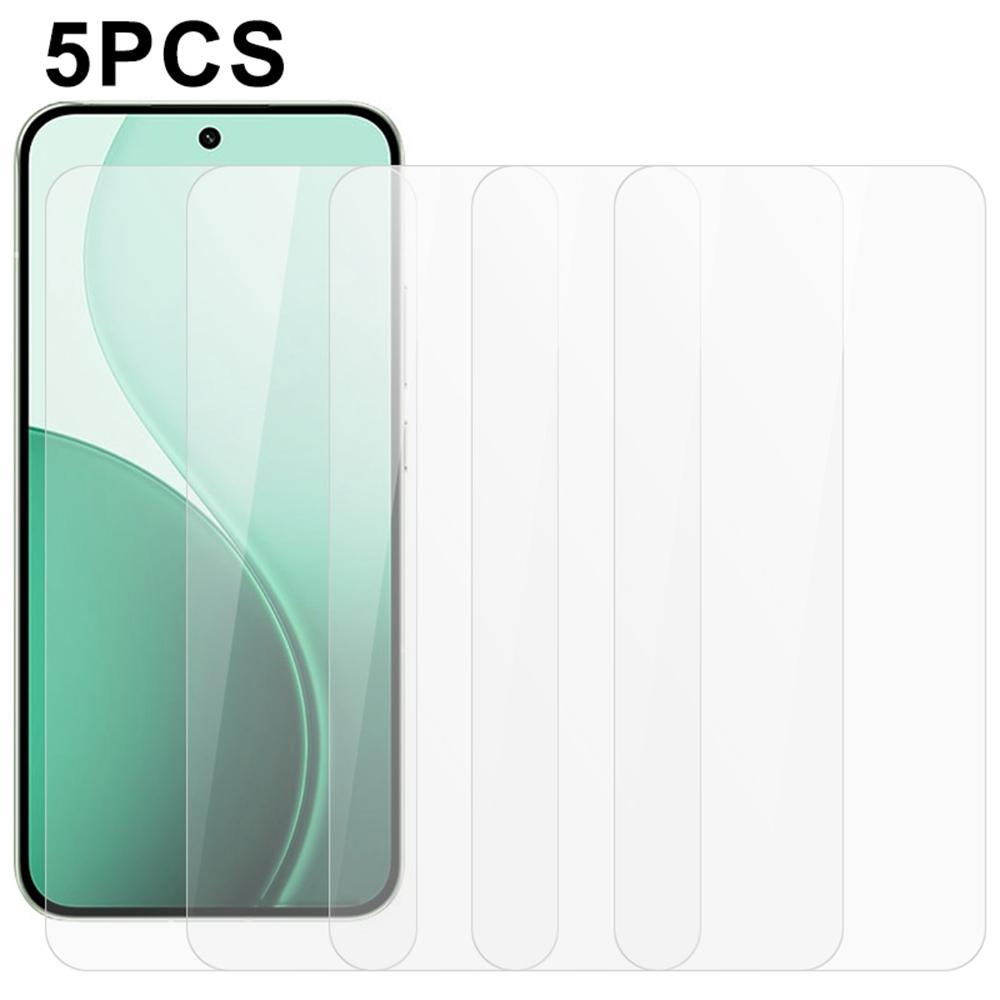 5 Stück für Oppo Reno14 5G (Global) Displayschutzfolie vorne 0,3 mm 2,5D gehärtetes Glas klare Folie