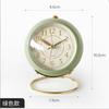 Nordic Office Desktop Small Alarm Clock Student Bedroom Bedside Mute Digital Personality Simple Tabl