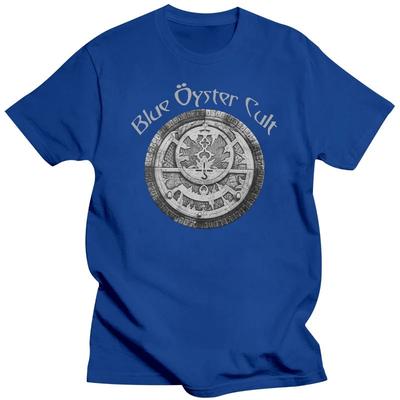 Tricou Negru Bărbătesc cu Logo Rock Band Blue Oyster Cult AM945 Tricou Unisex