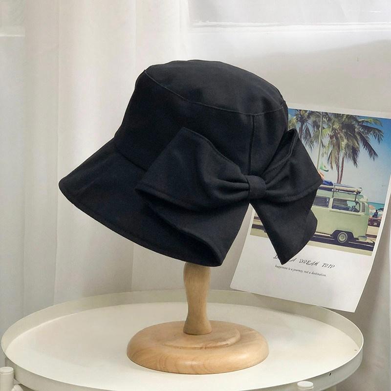Womens Wide Brim Sun Hats UPF50+ UV Packable Beach Hat Summer Bow Decoration Bucket Cap for Travel