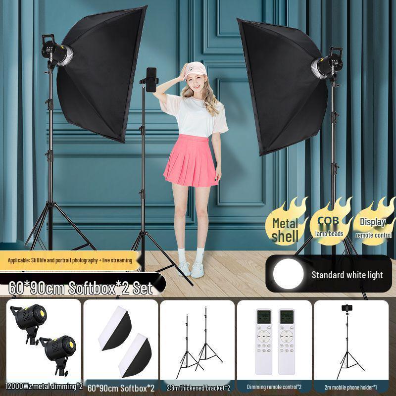 Zheyu Bright Spherical Fill Light for Indoor Live Streaming and Photography