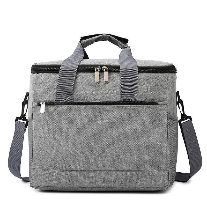 33L Insulated Picnic Bag: Waterproof, Thickened Aluminum Foil, Single Shoulder Crossbody, Outdoor Lunch Carrier