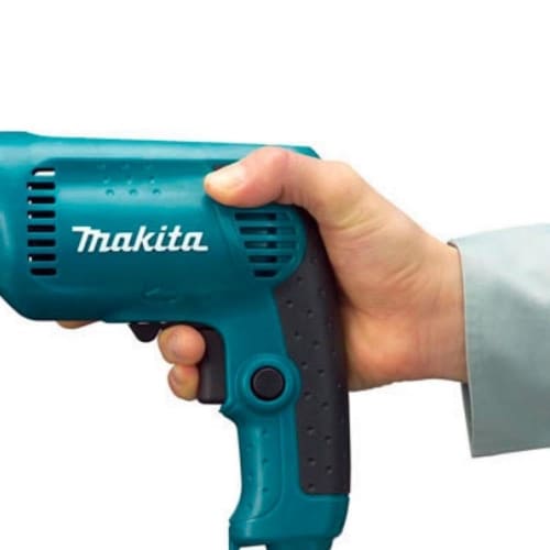Makita Vrtačka s proměnnou rychlostí Kování 10 mm Dřevo 25 mm 6412 (Kov/kovy)