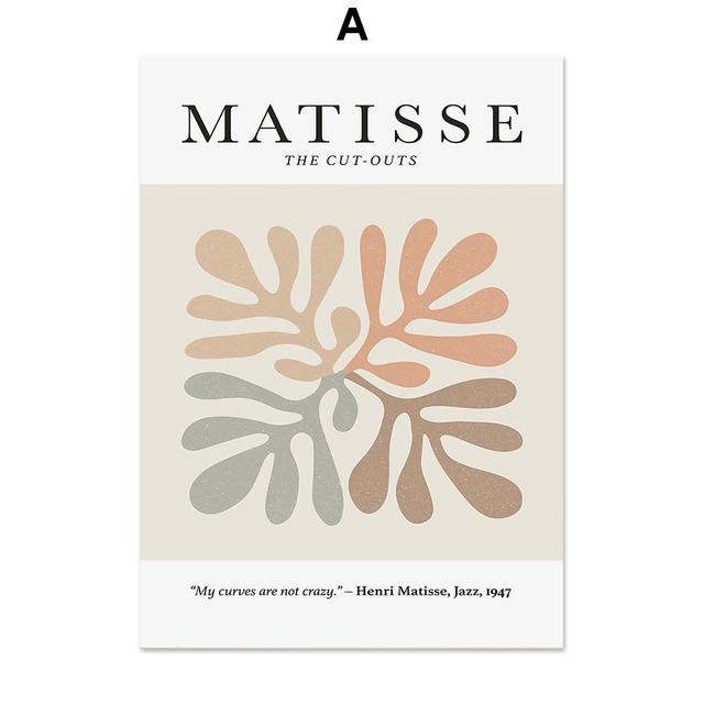 

Анри Матисс черные обнаженные коралловые водоросли бохо плакаты на скандинавскую тему и принты настенная живопись на холсте картины для декора гостиной 21*30cm