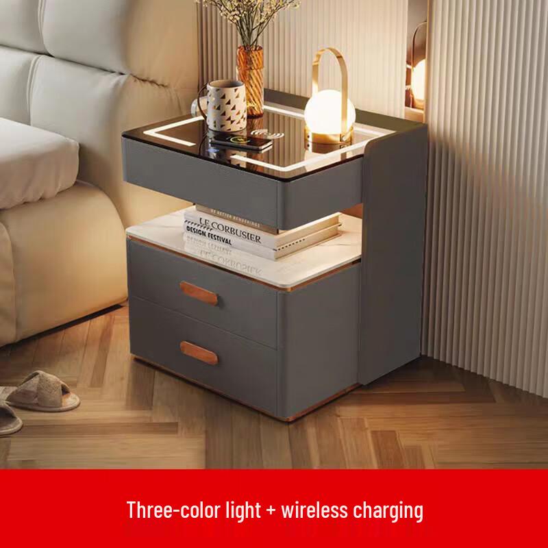 Modern Smart Bedside Cabinet