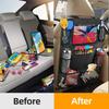 Car Seat Organizer Multifunctional Oxford Fabric Back Multi Pocket Storage Bag with Tablet Holder Protector for Kids Car Seat