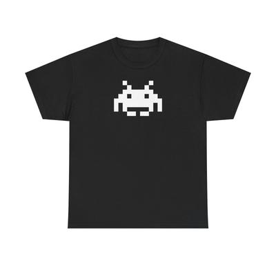 Schwarzes Space Invader T-Shirt