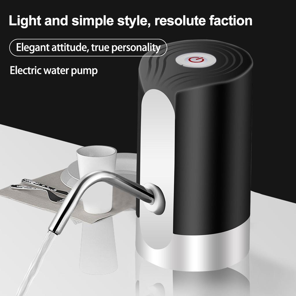 Bottled Water Pumps Electric Water Dispenser Household Charging Minerals Water Press Automatic Water Dispenser Water Absorber