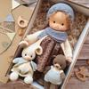 Mini Waldorf Cute Plush Doll Native Enamel Doll Artist Handmade Soft Plush Stuffed Doll Sleeping Cuddle Buddy For Toddlers Baby