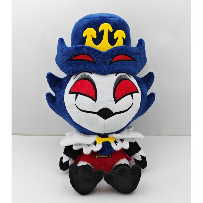 New Hazbin El Vox Val Plush Helluva Boss Blitzo Plush Doll Cute Anime Peripherals Loona Vox Shark Plushie Toy Gift For Kid