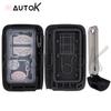 Car Key Shell Smart Key Case For Toyota Camry Prius Rav4 Avalon Corolla Land Cruiser Venza Car Key Case Fob 2/3/4 Buttons