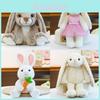Plush Bunny Toy With Soft Pp Cotton For Kids And Giftgiving