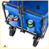 Sunshine beach cart blue foldable tourist beach camping 100kg