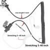 1-Pin 3,5mm Verdecktes Akustikschlauch-Ohrhörer-Headset Dichter Klang Luftschlauch-Headset Verstecktes Klangschlauch-Headset