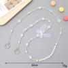 Yi Lian Acrylic Beaded Phone Chain: Pearl Crossbody Strap Charm for Women
