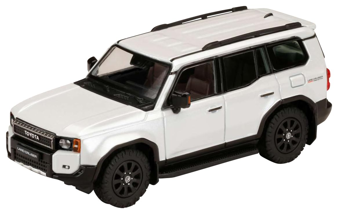 

Toyota Land Cruiser 1-е издание Платиновый белый жемчужно-слюдяной 1/64 (LHD)