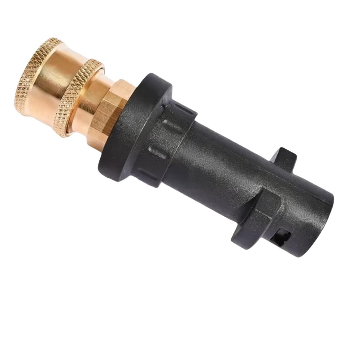 

Car washer water gun foam pot adapter 1/4 quick connect high-pressure five color nozzle