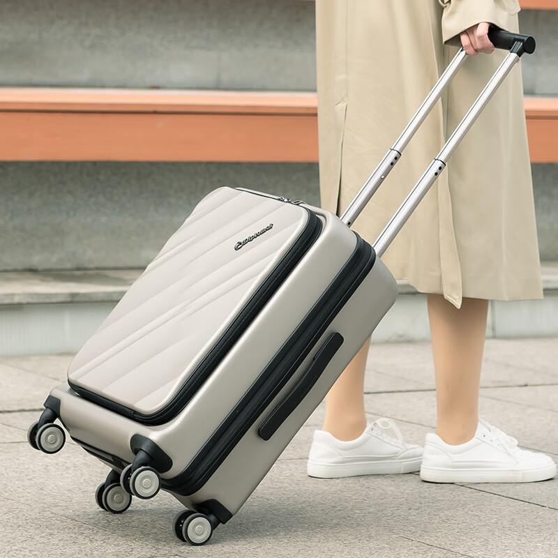 Diplomat DS-1332 Front-Opening Hardside Luggage