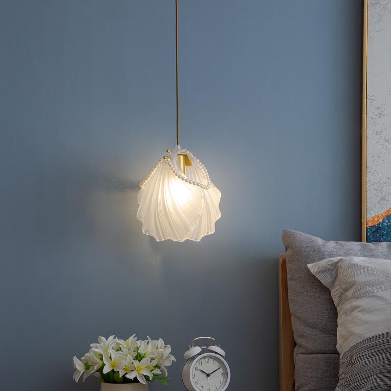 Modern Single Head Pendant Light - Light Luxury Design for Bedroom, Study, and Hallway