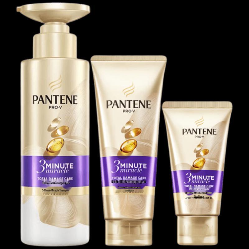 Pantene 3-Minute Miracle Damage Repair Hair Care Set