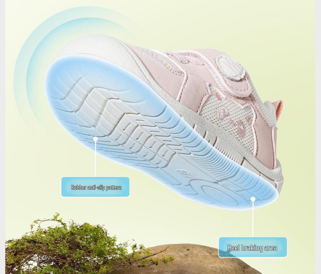 Yingbeimi Kids' 2026 Spring Panda Walker Shoes for Infants & Toddlers