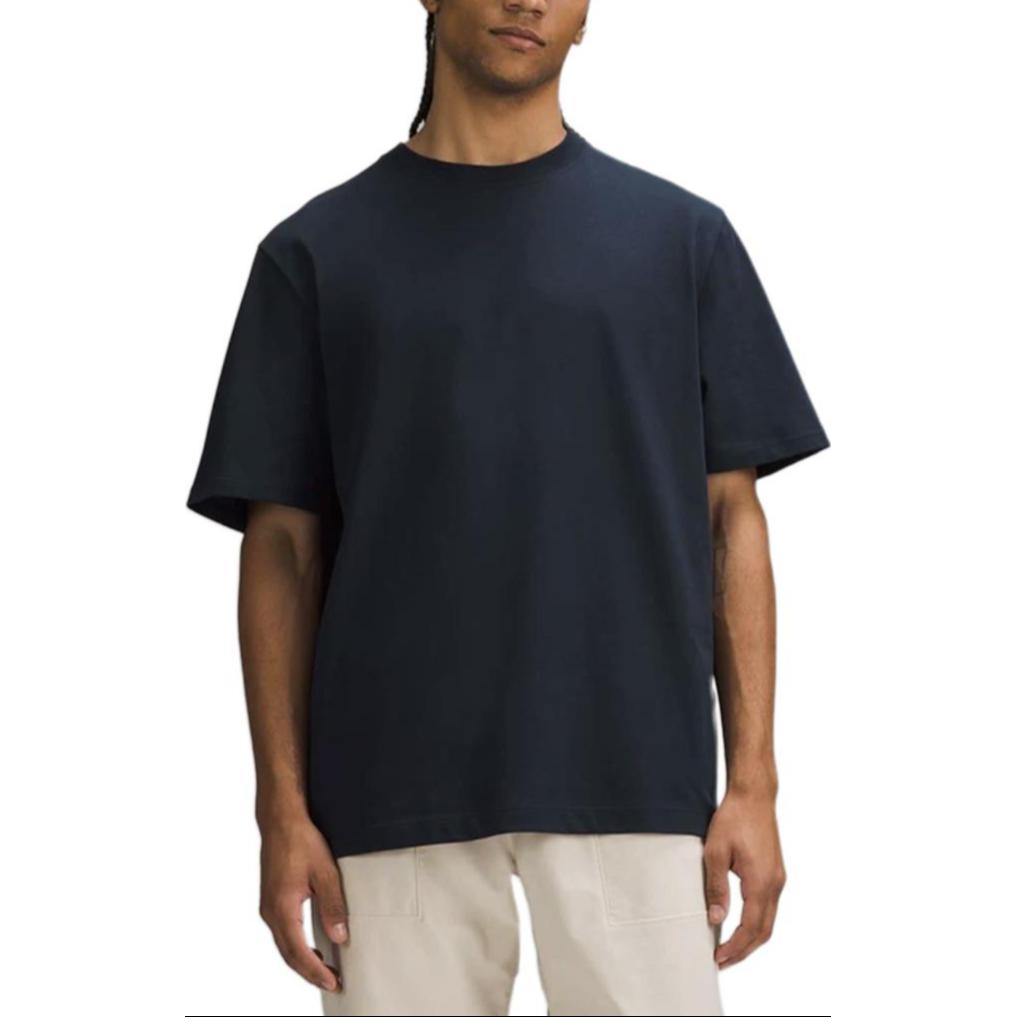 Lululemon Heavyweight T-Shirts Men's Crew Neck Moderate Straight Fit LM3FBSS
