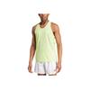 Adidas Own The Run Soft Comfortable Dry Odor Resistant Sleeveless Crew Neck Tank Top Men Tops Pulse-Lime IV5437